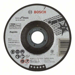 2608603493 2608603493 Disco da taglio con centro depresso 125 mm 22.23 mm 1 pz. - Bosch Accessories características
