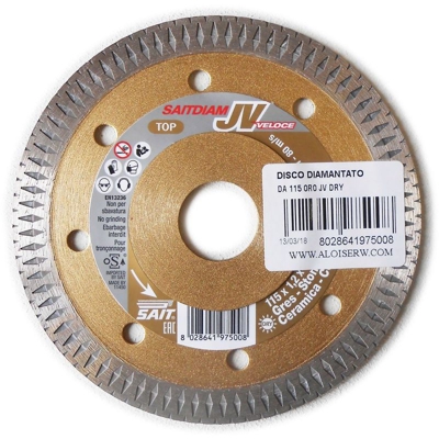 Sait Abrasivi - Disco diamantato 115mm saitdiam jv top per ceramica gres klinker