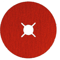 VSM - Mola Fibra 125 Mm Lavorazione Di Acciaio Inossidabile, Ceramica Grano Grain: 80 precio