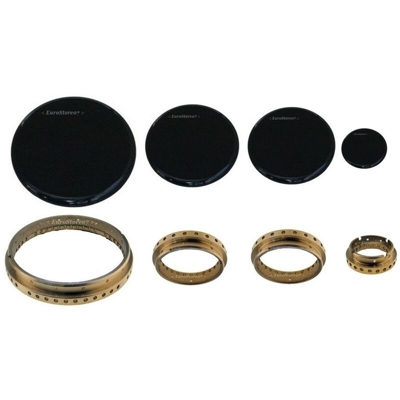 Il Campo - SPARTIFIAMMA SAMET PIATTINO SMALTATO + ANELLO CUCINA GAS 2 FORNELLI MEDI S 4716