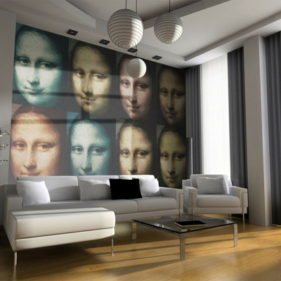 Artgeist - Fotomurale - La Gioconda (pop art) - 350x270