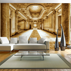 Artgeist - Fotomurale - Mistero del marmo - seppia - 350x245 en oferta
