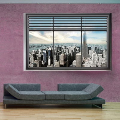 Fotomurale - Finestra di New York II - 250x175