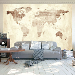 Artgeist - Fotomurale - Precious map - 350x245 características