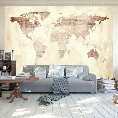 Artgeist - Fotomurale - Precious map - 350x245