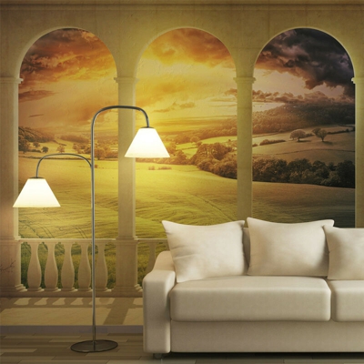 Artgeist - Fotomurale - Campi magici sognati - 350x270