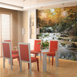 Artgeist - Fotomurale - autunno - cascata - 350x270 en oferta