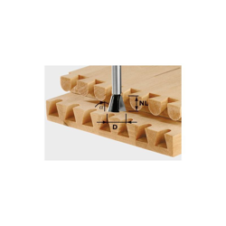 Festool Fresa per giunzioni a coda di rondine HW S8 D16/13,5/15° - 490993 características