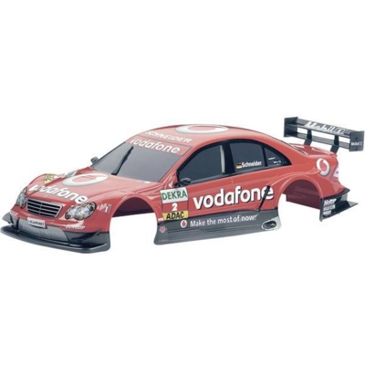 7105001 1:10 Carrozzeria Mercedes Benz C-Klasse DTM 06 Vodafone 190 mm Verniciato, tagliato, decorato - Reely