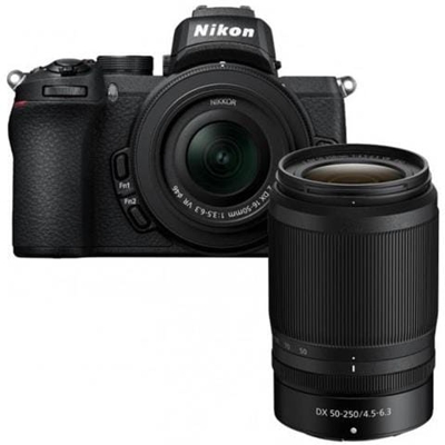 Fotocamera Mirrorless Nikon Z50 + 16-50mm + 50-250mm