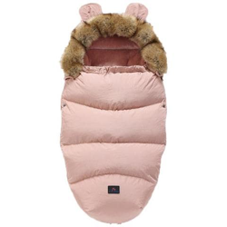 Passeggino Per Neonato Coprigambe Per Sedia A Rotelle In Pile Antivento Caldo E Morbido Sacco A Pelo [ rosa Scuro / Collo Di Pelliccia 0-24m] características