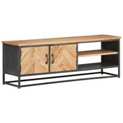 Mobile Porta Tv 120x30x40 Cm In Legno Massello Di Acacia precio