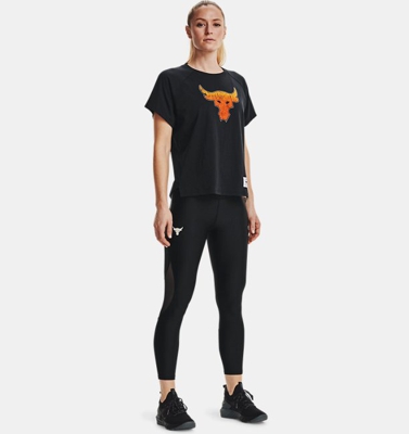 Maglia a manica corta Project Rock Bull da donna