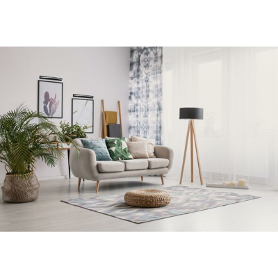 Lampada da parete decorativa aje-arco 2 nero ip44 (12 w) - Activejet