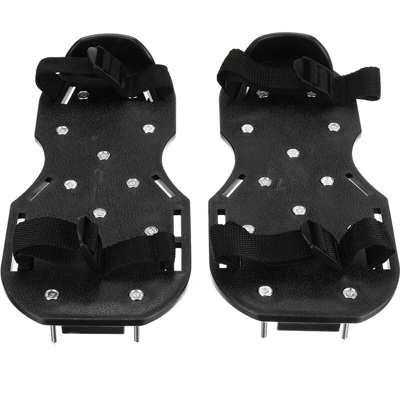 4.2 cm Giardino Prato Aeratore Scarpe Sandalo Aerazione Spike Accessori da giardino Nero
