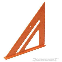 Squadre per copertura in alluminio 185 mm - Silverline características