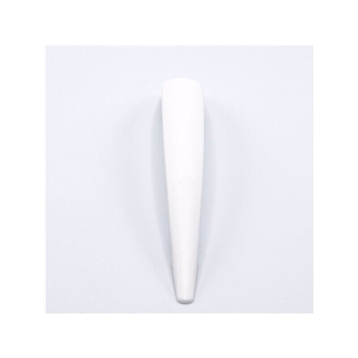 Maniglia laccata bianca affusolata 168x18x27 - 309 Arrow