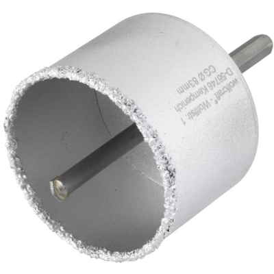 Wolfcraft Sega a tazza con riporto in metallo duro con attacco e punta ø 83 mm