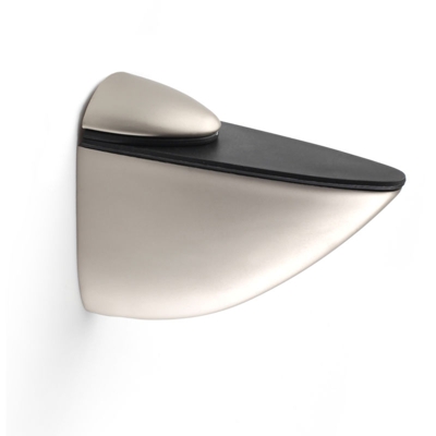 Reggimensola regolabile per vetro e legno, PELICANO XL, in Zama, Nichel Bisù. Marchio REI