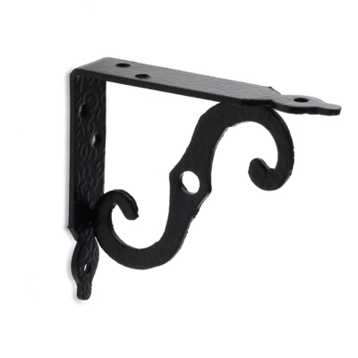 Reggimensola stile rustico, Acciaio, Nero Forgia. Marchio - REI