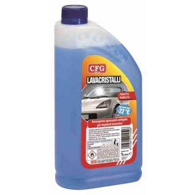 Detergente antigelo lavavetro auto sgrassante parabrezza vetri insetti 1Lt - CFG