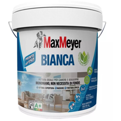 Max Meyer - Pittura Lavabile Pronta all'uso Bianca Confezione da 14 Litri características