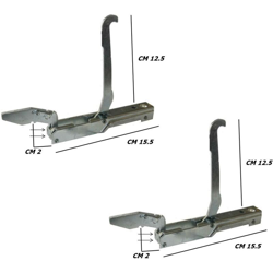 Ricel Sud - LOFRA FORNO CM 60 CERNIERE + CONTRO CERNIERE CERNIERA NO ORIGINALE 4 PEZZI C 15 en oferta