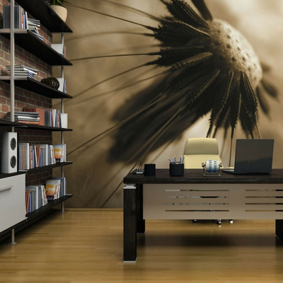 Artgeist - Fotomurale - soffione - seppia - 350x270