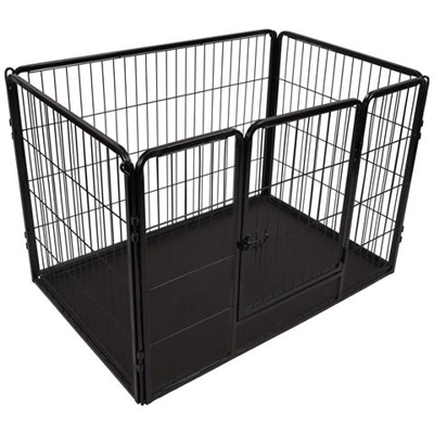 Box Per Cani Kazan M 109x72x72 Cm Nero
