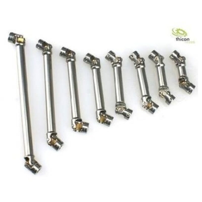 Albero cardanico Inox 50-62mm con foro 5mm 50042 1:14 1 pz. - Thicon Models