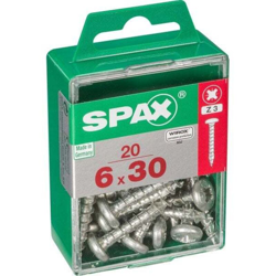 Box 20 Universale Vite A Testa 6X30 Rotonda Pz Wirox 20 Pc - Spax características