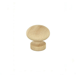 Pomolo pomello per mobili in legno grezzo 30 mm 25 pezzi art. 101/C precio