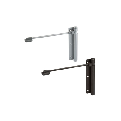 CHIUDIPORTA A MOLLA ART.114 tipo sinistro - zincato nero