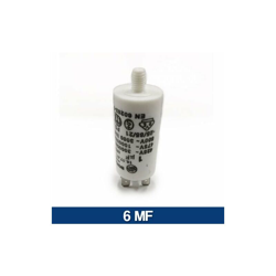 Condensatore Motore Elettrico Elettropompa Da 1 A 80 Mf Microfarad 450 V 10976V 6 Mf (10979) en oferta