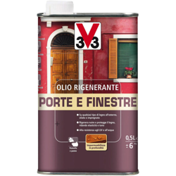 V33 Olio Rigenerante per Porte e Finestre Trasparente Incolore 0,5 Litri características