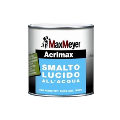 Smalto lucido all'acqua Max Meyer ACRIMAX GIALLO ORO 0.75 litri