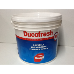 Idropittura Ducofresh Bianca - Lavabile E Traspirante - Lt.14 características