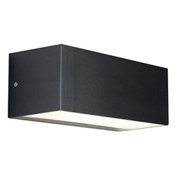 Searchlight Outdoor - Applique Led Da Esterno Bianco, Grigio Scuro Ip65 precio