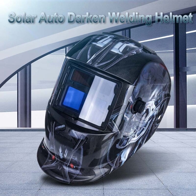 Maschera per saldatura automatica Casco per saldatura elettrico Oscuramento automatico Saldatura TIG MIG