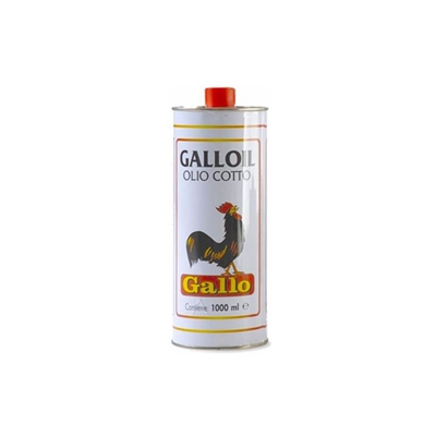 Olio di lino cotto Galloil 1 litro