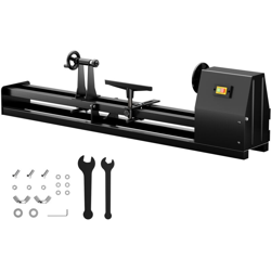 Wiltec - Tornio per legno da 400 watt 1000 mm diametro 350 mm per tornitura legno precio