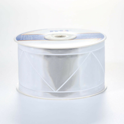 Nastro riflettente in PVC Silver da cucire sui tessuti 25/50 mm Misura - 5cm x 5 Metri en oferta