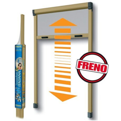 Medal Zanzariera Hobby Avvolgibile in Kit per Finestra Anodizzato Bronzo 160x170cm precio
