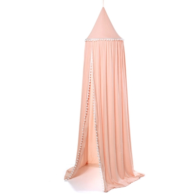 Baby Princess Zanzariera Letto a baldacchino H 2.45M Decorazione cameretta in cotone