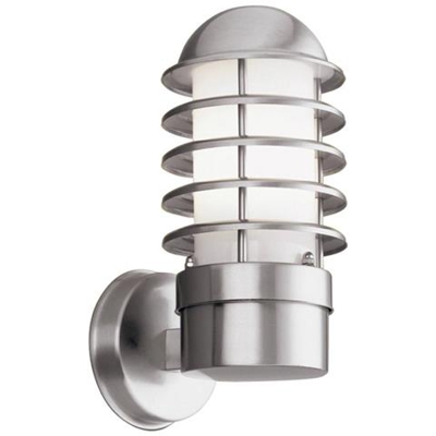 Applique Da Esterno Da Giardino A 1 Luce Acciaio Inossidabile Ip44, E27