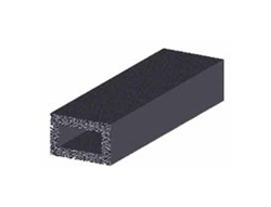 FERRO RETTANGOLARE mm 40x20x1,5 h 200 características