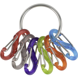 Anello portachiavi con moschettone NI-KRG2-11-R3 S-Biner Rosso, Nero, Viola, Verde, Arancione, Blu 1 pz. - Nite Ize características