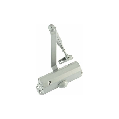P-3000 - Chiudiporta standard, chiusura automatica di porte fino a 60 kg, finitura argento - Yale
