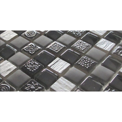 Foglio di mosaico in ceramica e vetro Ducato Spazio 30 x 30 cm en oferta