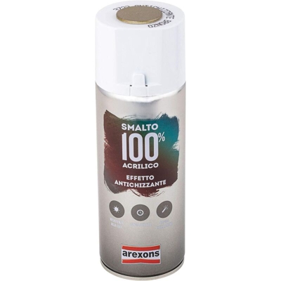 Smalto acrilico spray colore bomboletta bombolette colori speciali vernice 400 ml rapida essiccazione (antichizzato bronzo)